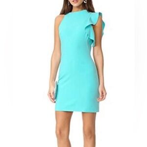 Black Halo Pabla Mini Dress, Size 2, Excellent Condition